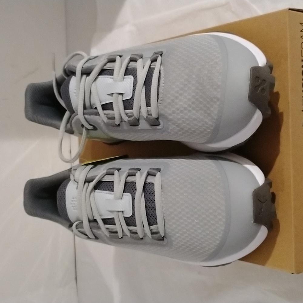 Puma Fusion Grip men's grey golf shoes